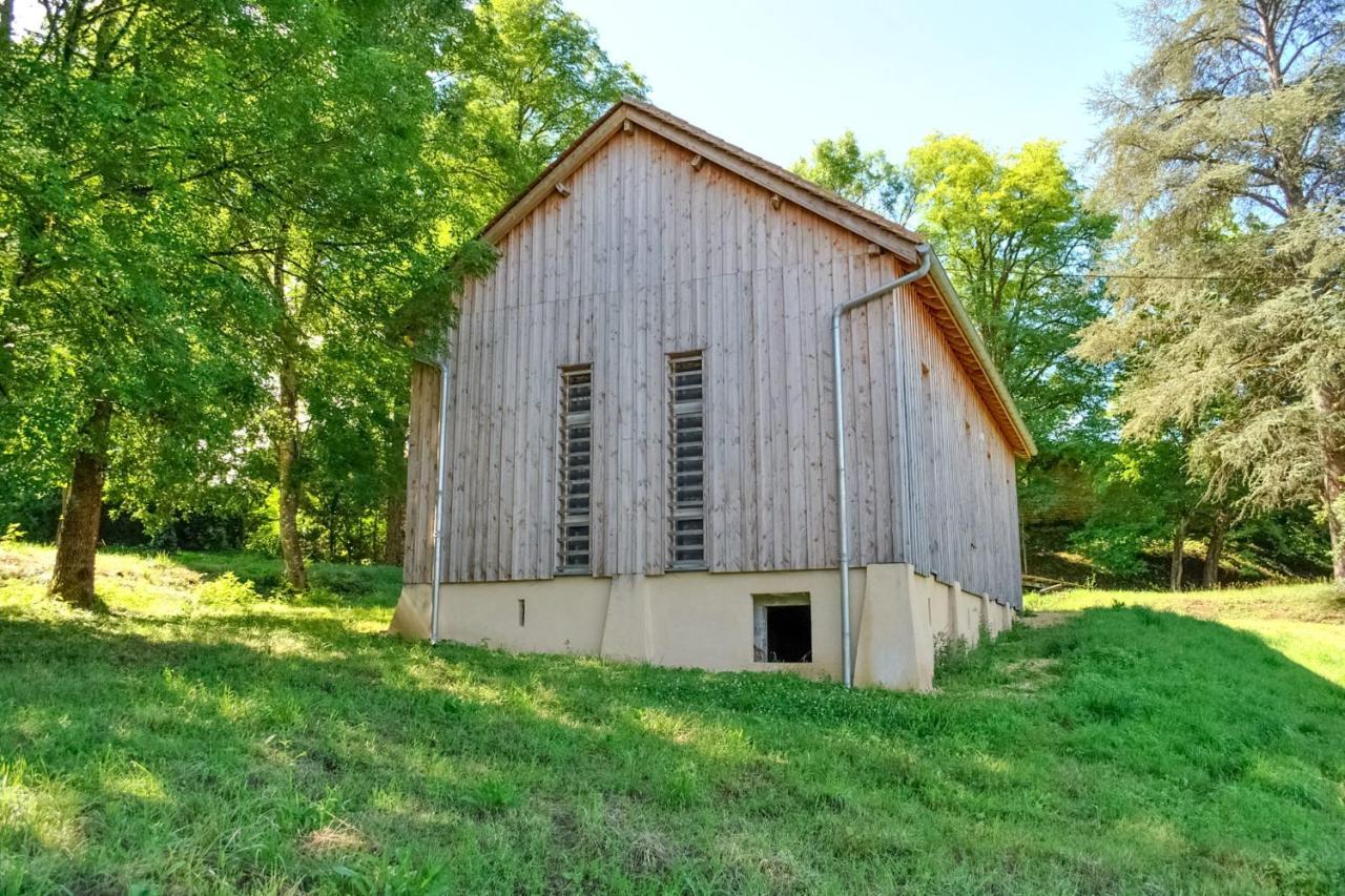 Ancienne Sechoir A Tabac Idealement Place A Limeuil Pour 4 Dans La Nature Buitenkant foto